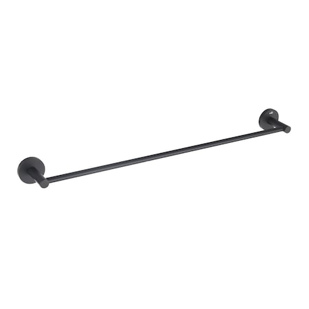 Kibi Circular 24 inch Bathroom Towel Bar KBA1404MB
